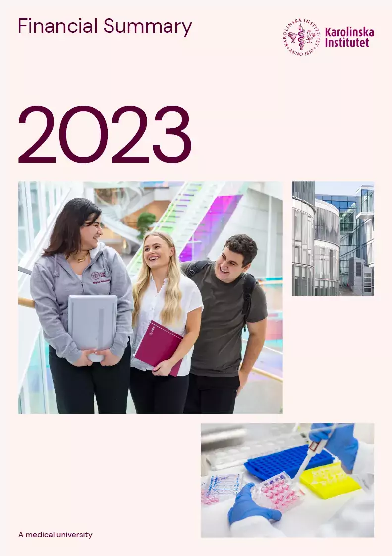 Omslag Financial Report 2023
