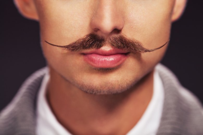 Man med mustasch. Foto Getty images
