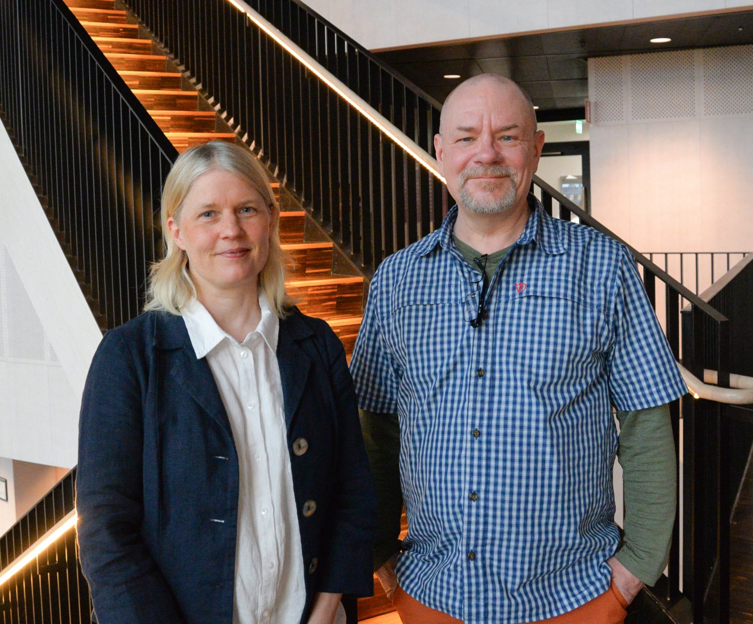 Johanna Hök Nordberg och Andreas Andersson