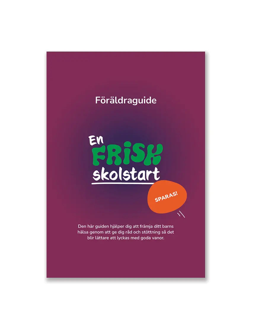 Material till en familjestödsprogrammet en frisk skolstart