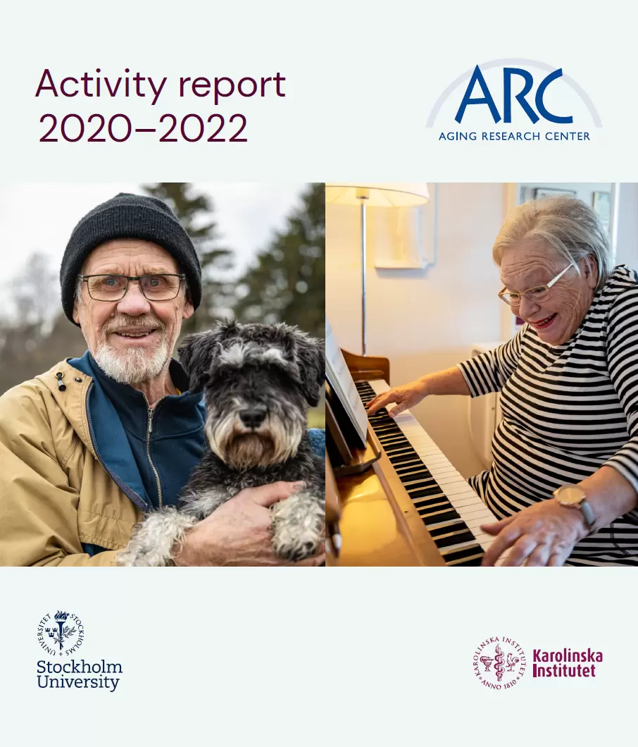 screenshot of the cover of the activity report.