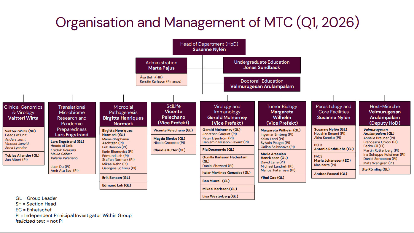 MTC organisationsschema Q1 2026 ny version