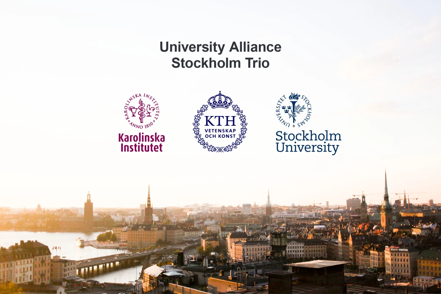 Universitetsalliansen Stockholm trio