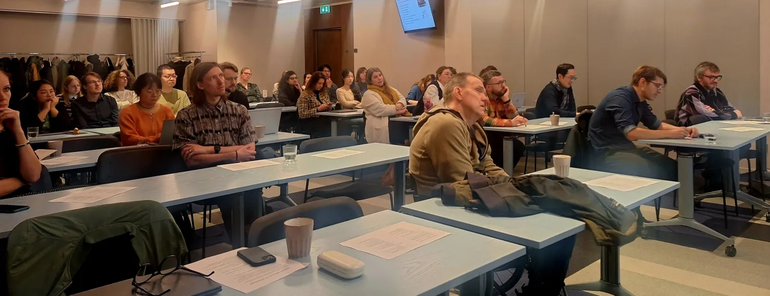 People behind desks.