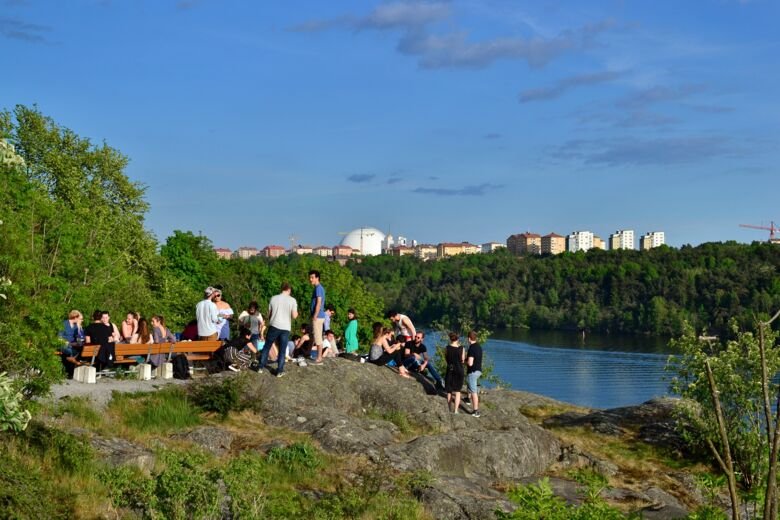 Social gathering for tenants staying at Jägargatan