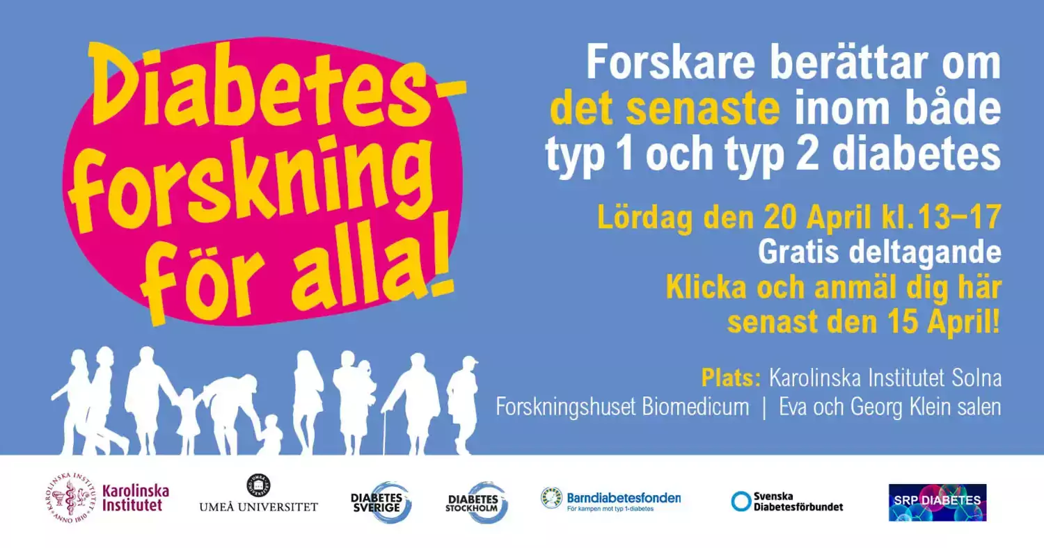 Forskningsdag för allmänheten 20 april