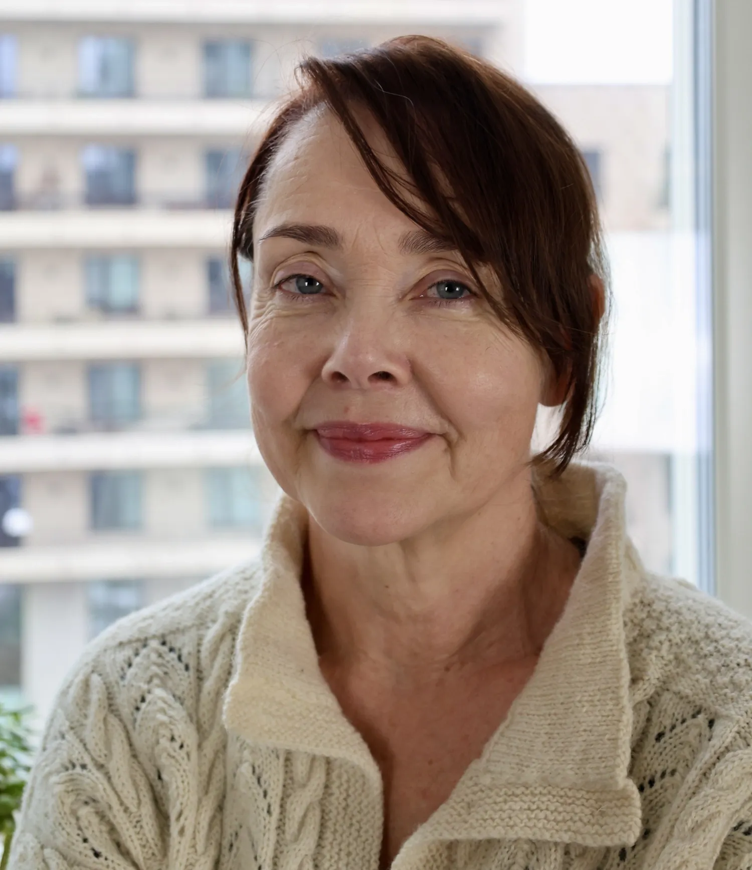 Portrait photo of a woman.