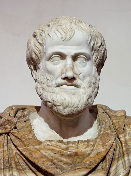 Sculture of Aristotle
