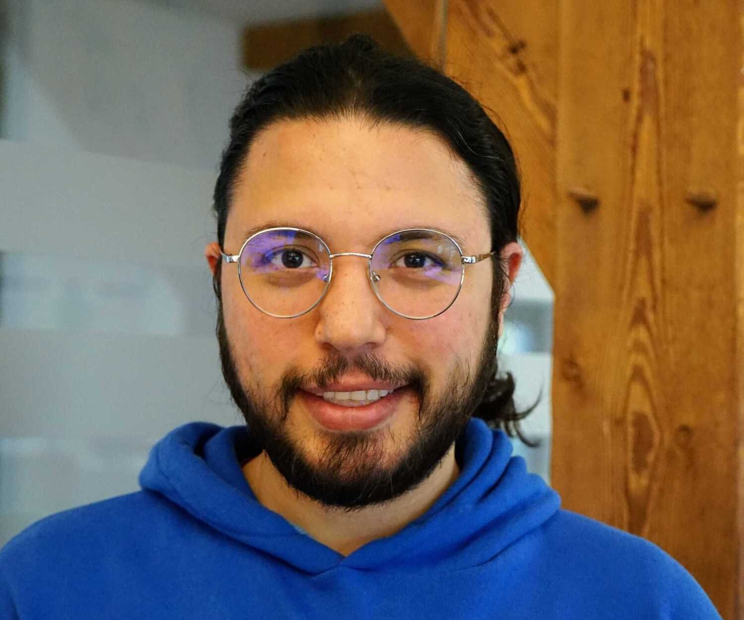 Smiling man