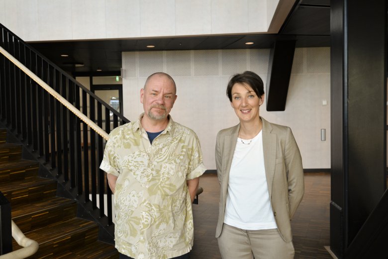 Andreas Andersson and Pamela Mazzocato