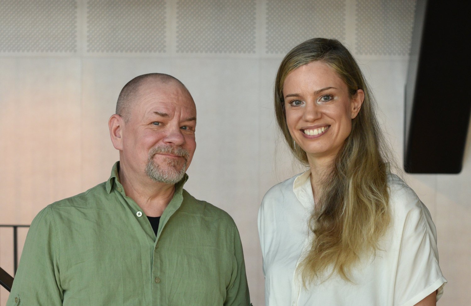 Porträtt av Andreas Andersson och Elin Nemlander