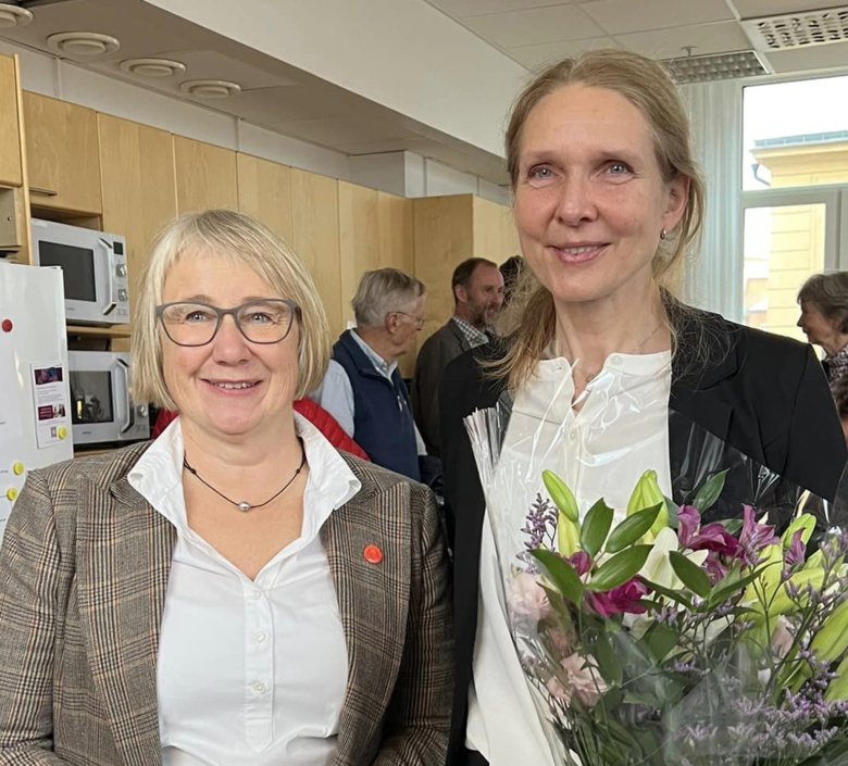 Opponent Marianne Grønlie Guren och Annika Svanström Röjvall