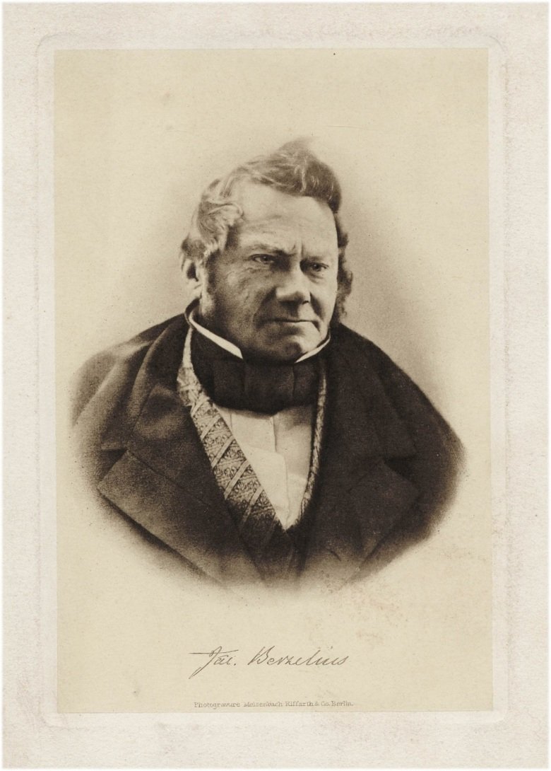 Jöns Jacob Berzelius, porträtt.