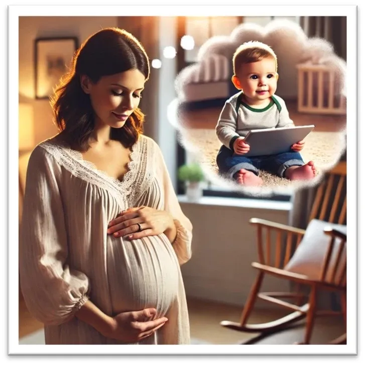 Gravid Kvinna