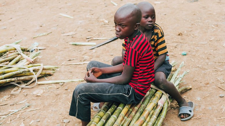 Boys in Bukavu, DRC.