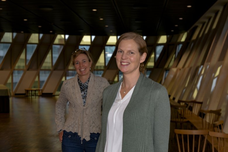 Cecilia Odlind och Helene Rundqvist. Foto: Andreas Andersson.