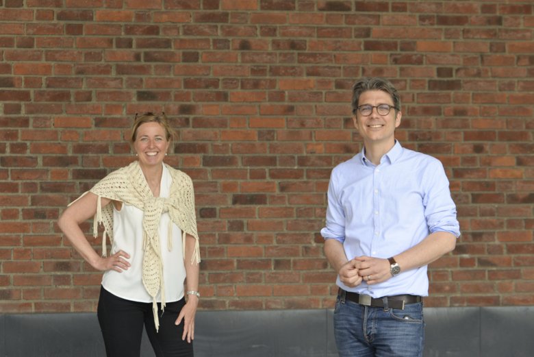 Cecilia Odlind och Tobias Alfvén. Foto: Andreas Andersson.