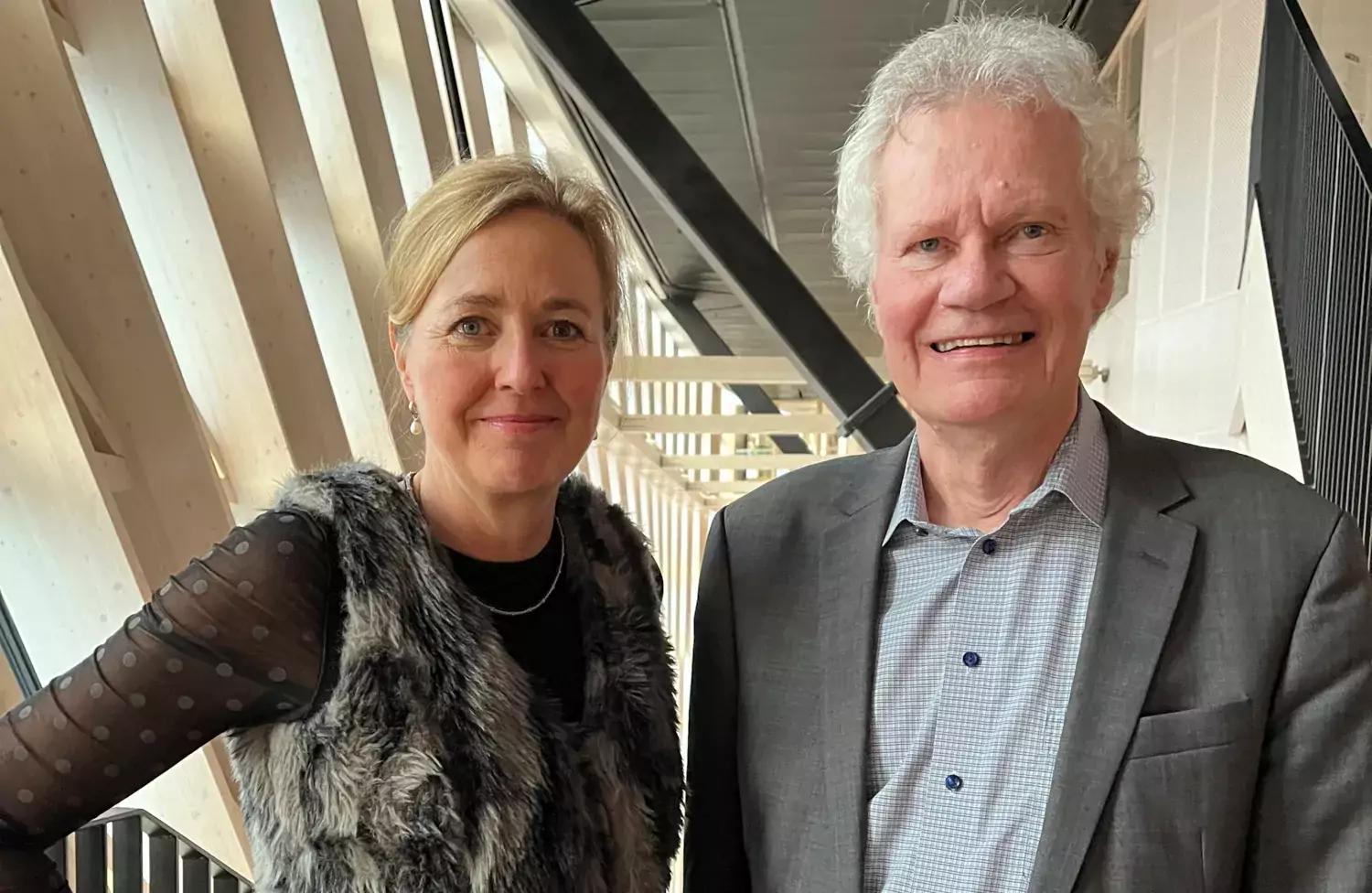 Cecilia Odlind and Björn Klinge. Photo: Ola Danielsson.