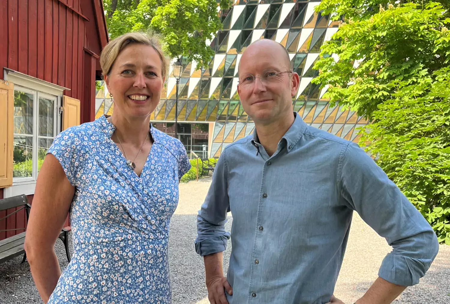 Cecilia Odlind och Johan Askling foto Anna Molin