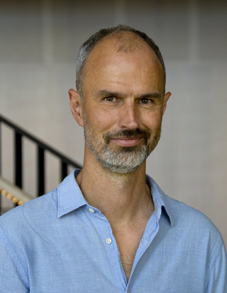 Portrait of professor Christian Rück. Photo: Andreas Andersson.