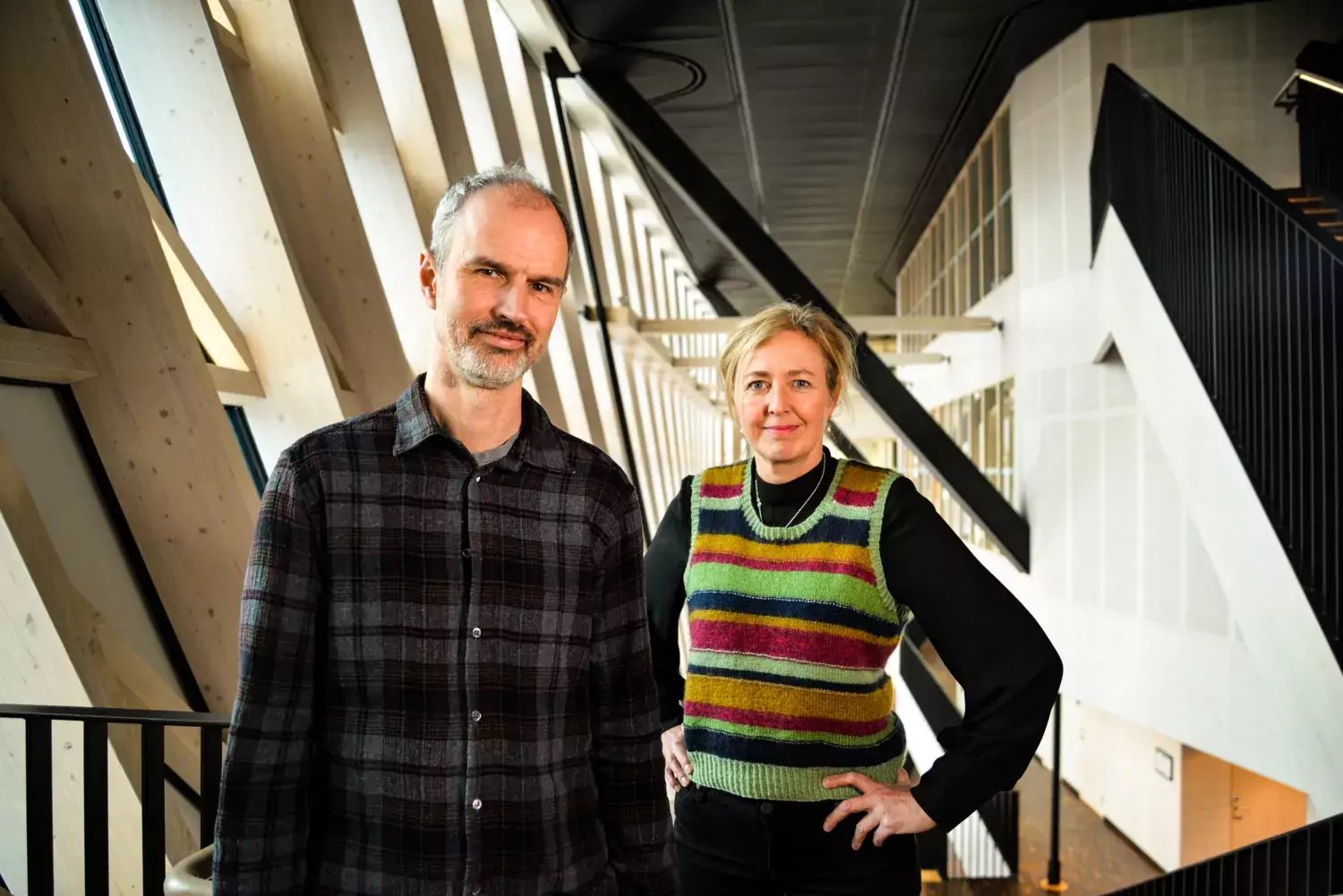 Christian Rück och Cecilia Odlind. Foto Andreas Andersson.