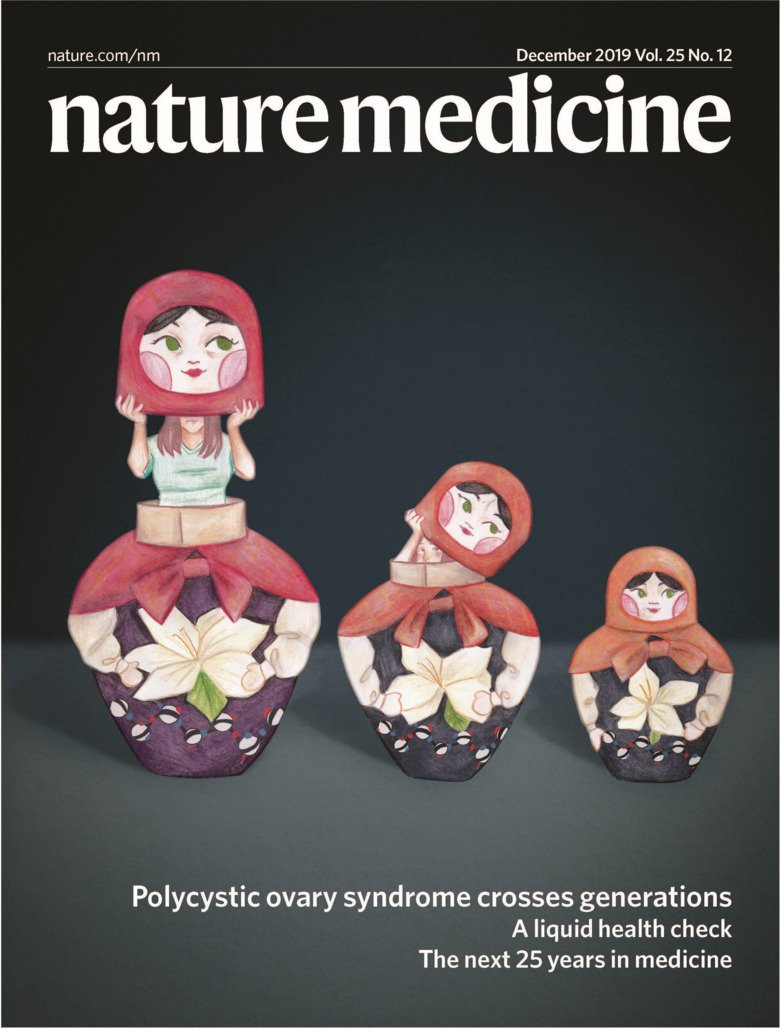 Cover of  Nature Medicine, December 2019
