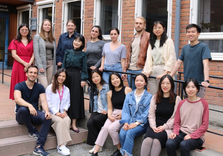 The PhD group at MEB in June 2022