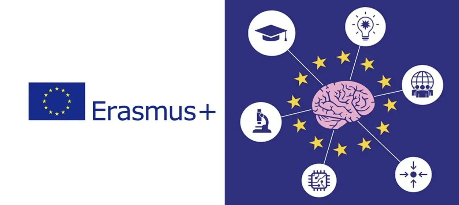 Erasmus+ logo; NeurotechEU logo