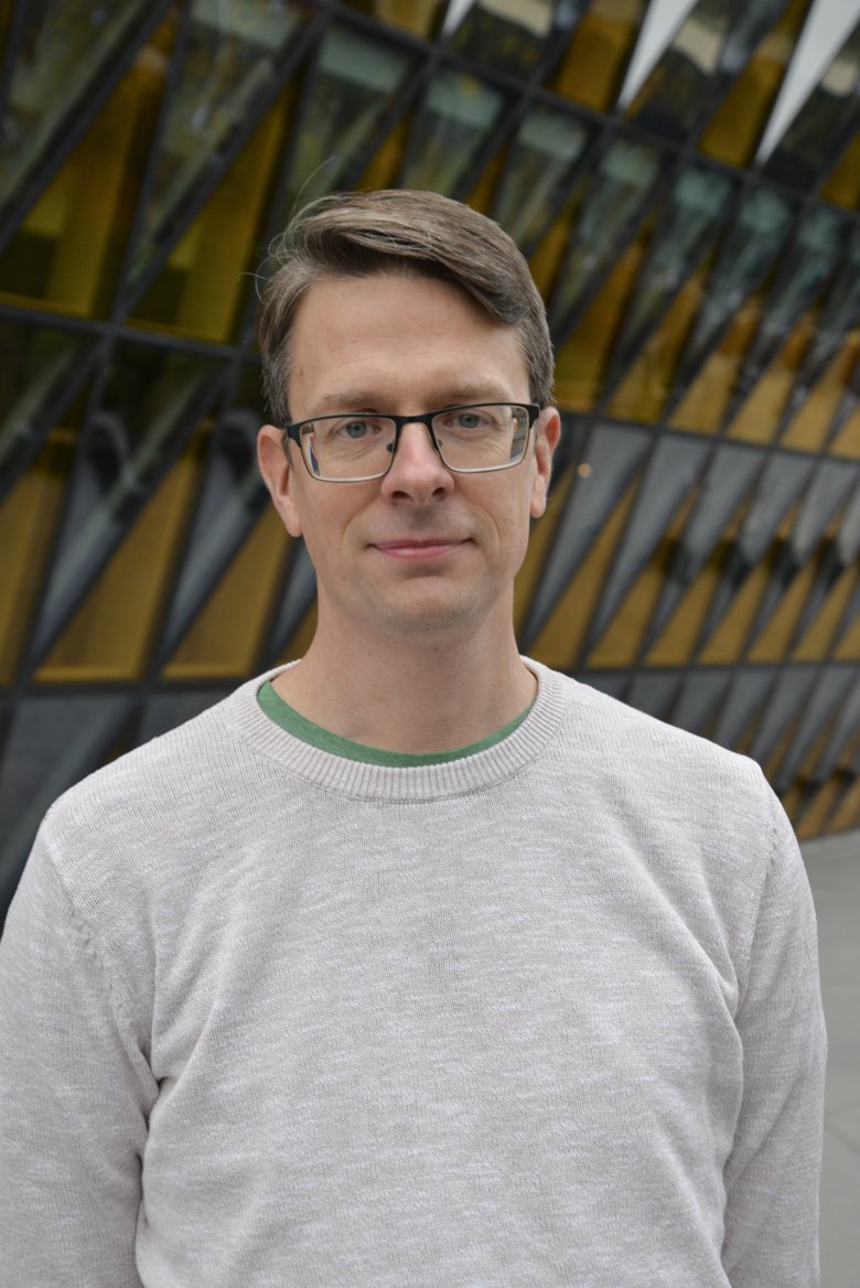 Porträtt av forskaren Fredrik Lanner. Foto. Andreas Andersson.
