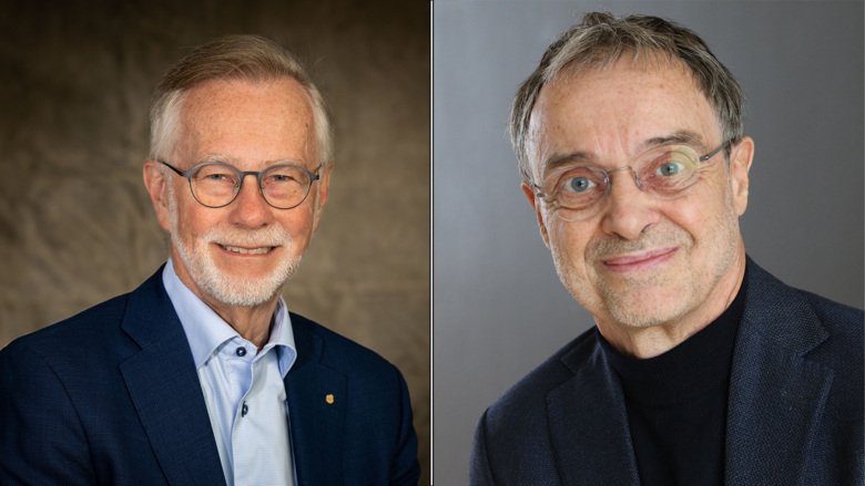 The 2023 Grand Silver Medals are awarded to Göran K Hansson och Jan-Inge Henter.