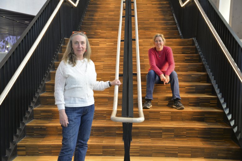 Helena Lindgren and Cecilia Odlind. Photo: Andreas Andersson.