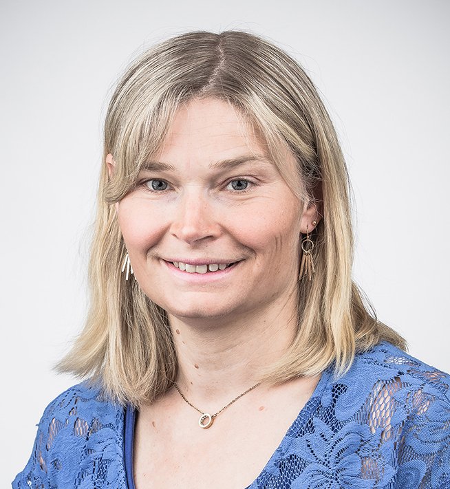 Porträttbild på Helena Wallin, institutionen för laboratoriemedicin.