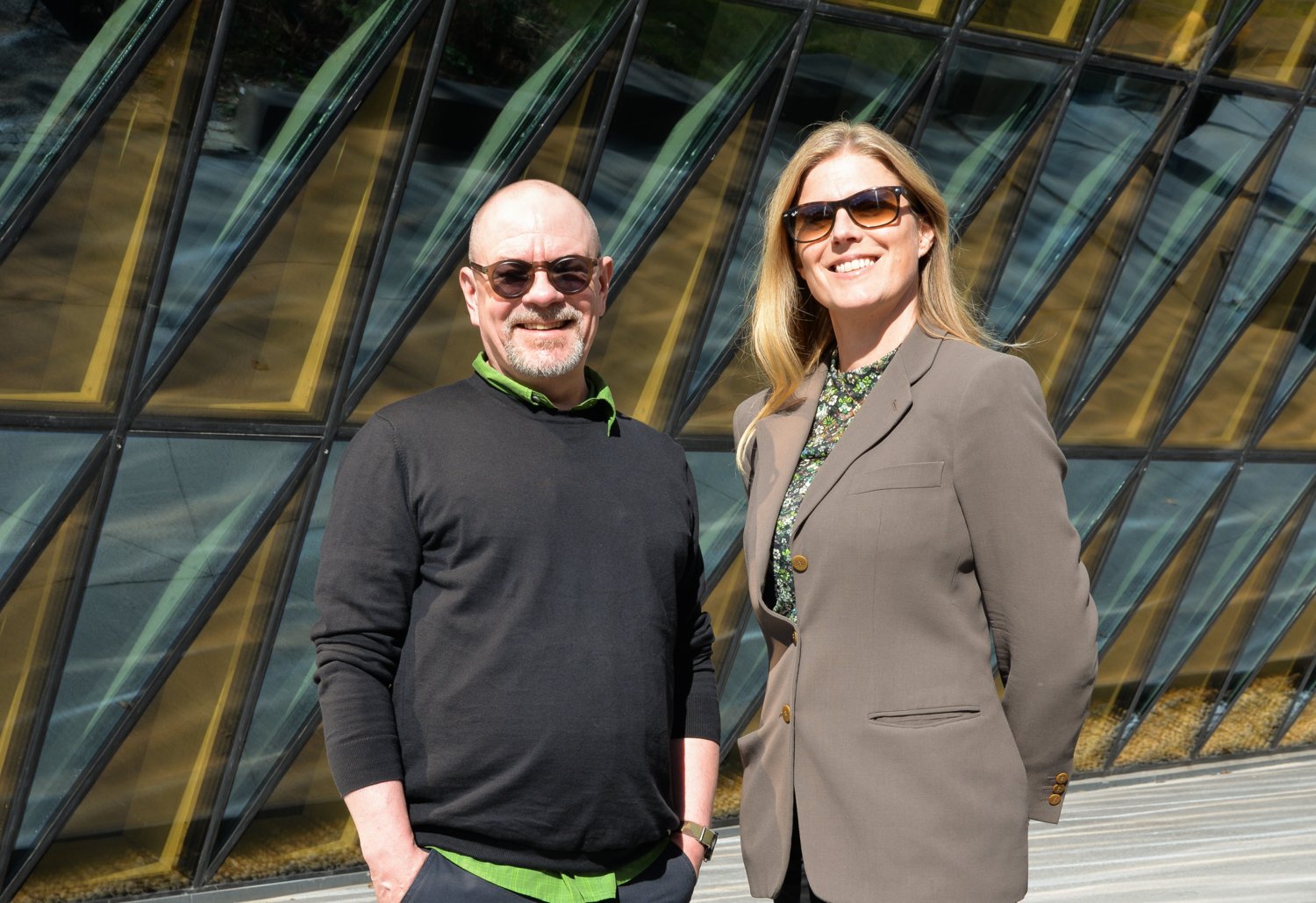 Andreas Andersson and Hilda Helgadottir