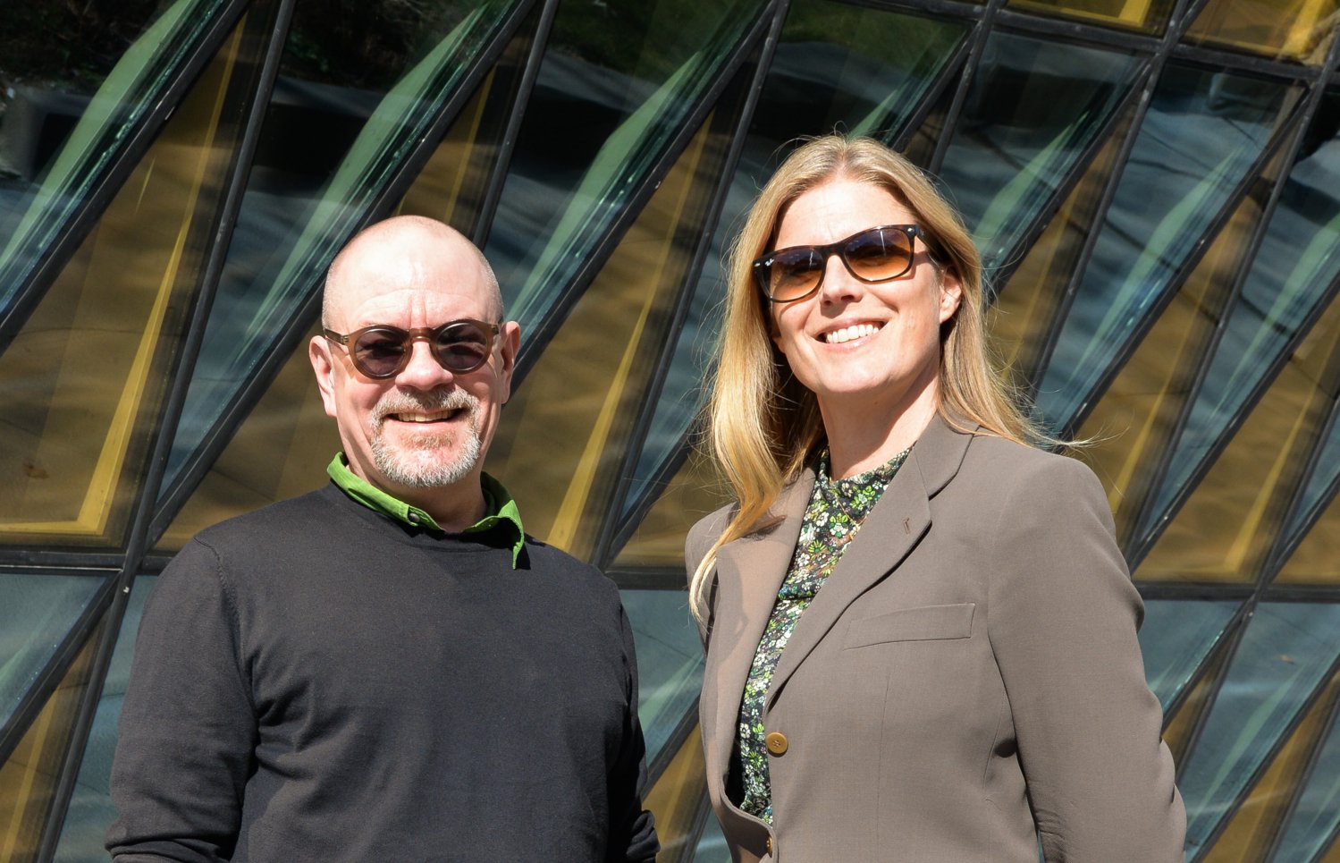 Andreas Andersson and Hilda Helgadottir