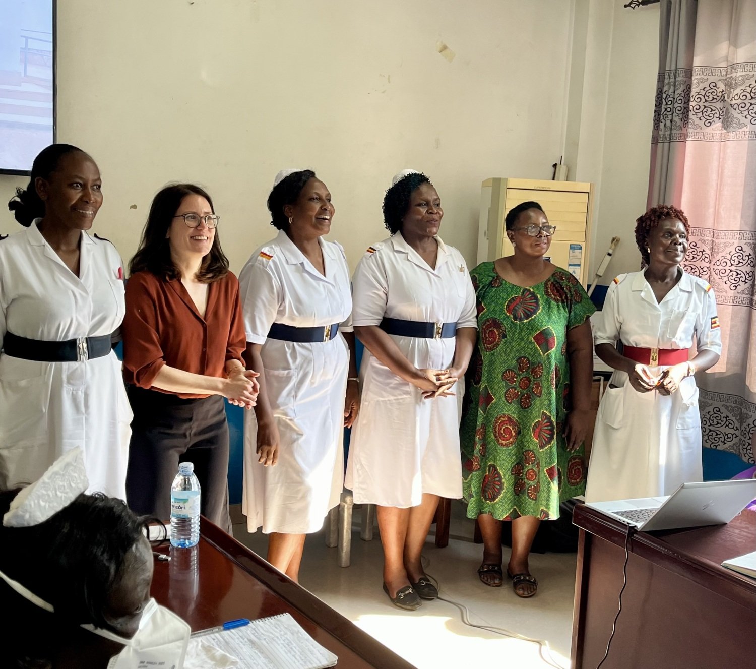 Naguru Hospital in Kampala, Uganda. Midwize training program