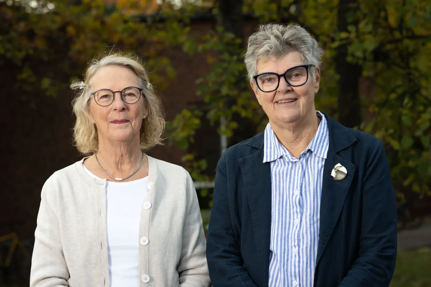 Porträtt av Ingrid Lindquist och Lena Nilsson Wikmar, NVS