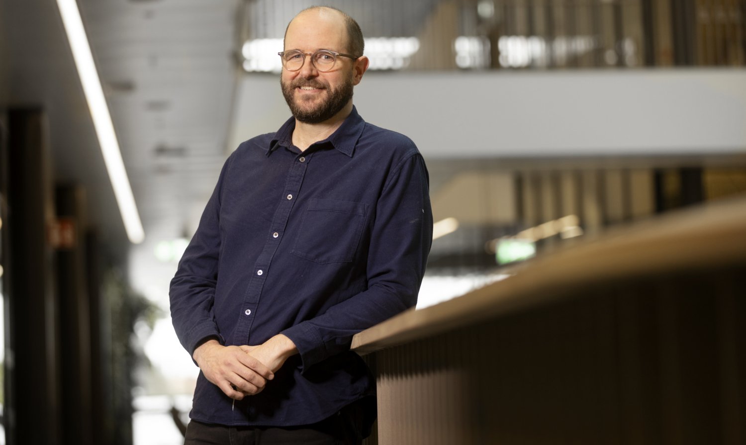 Porträtt av Jens Hjerling-Leffler.