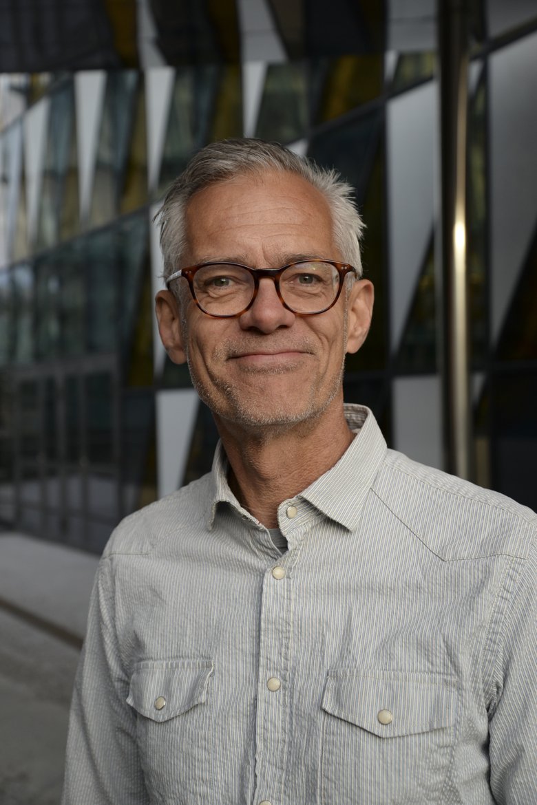 Johan von Schreeb outside Aula Medica. Photo: Andreas Andersson.