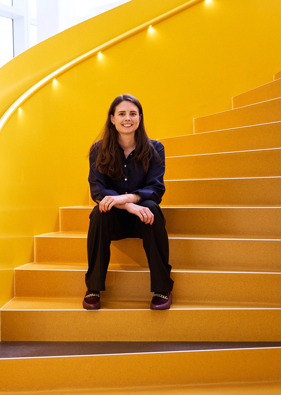 Portrait image in environment.