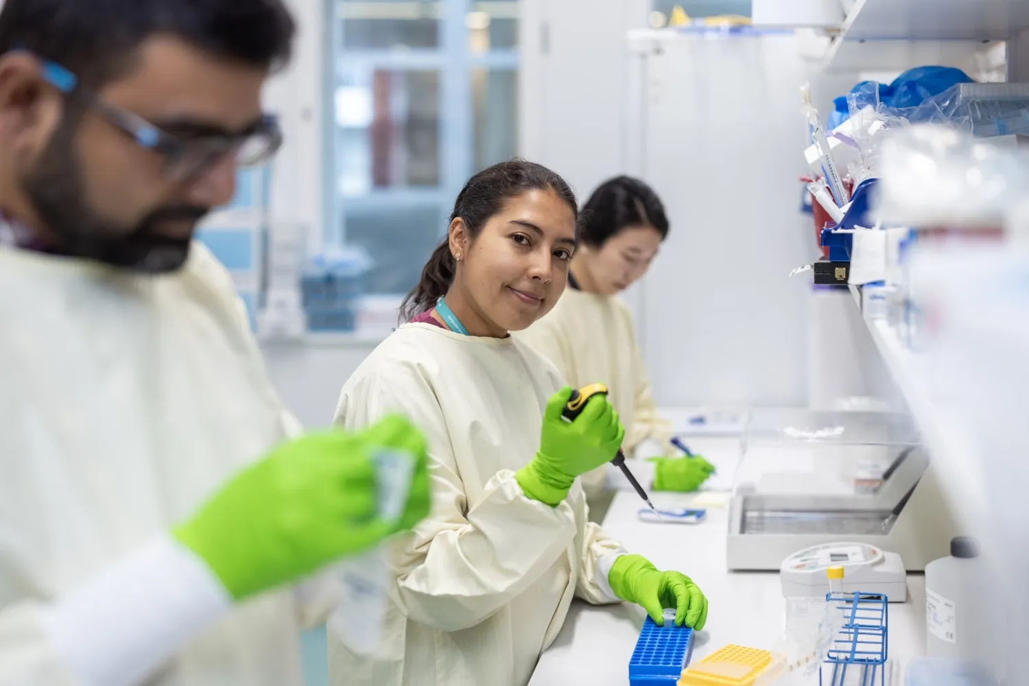 Lab environment in ANA Futura, Flemingsberg