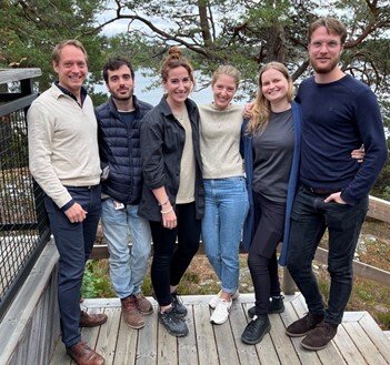 Members of Lars Jacobssons lab