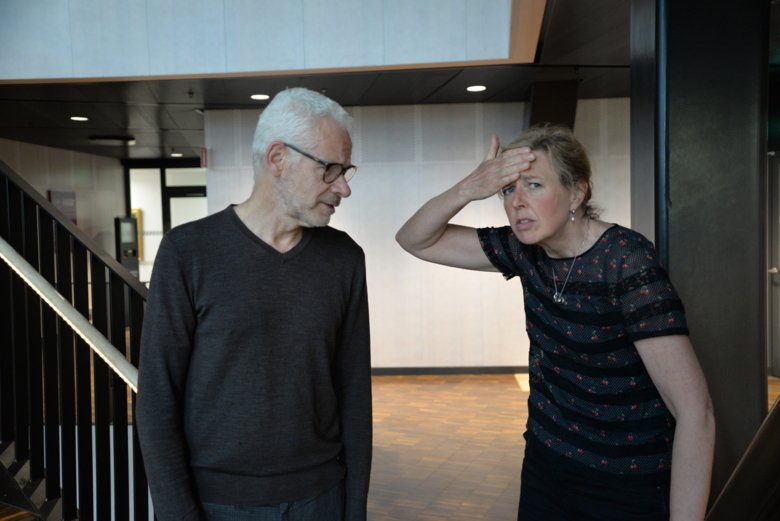 Mats Lekander and Cecilia Odlind. Photo: Andreas Andersson