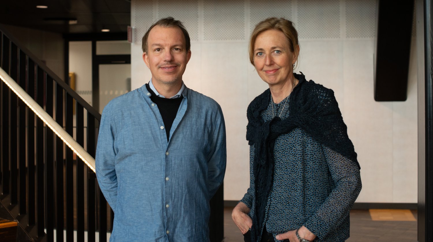 Porträtt av Mattias Carlström och Cecilia Odlind