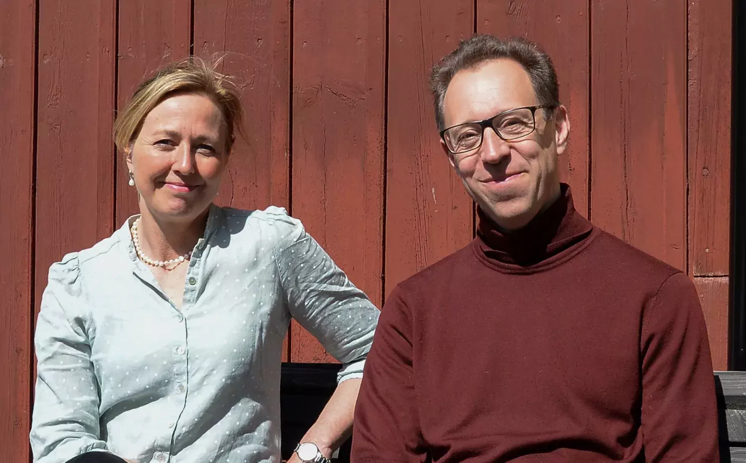 Cecilia Odlind och Mattias Öberg. Foto: Andreas Andersson.