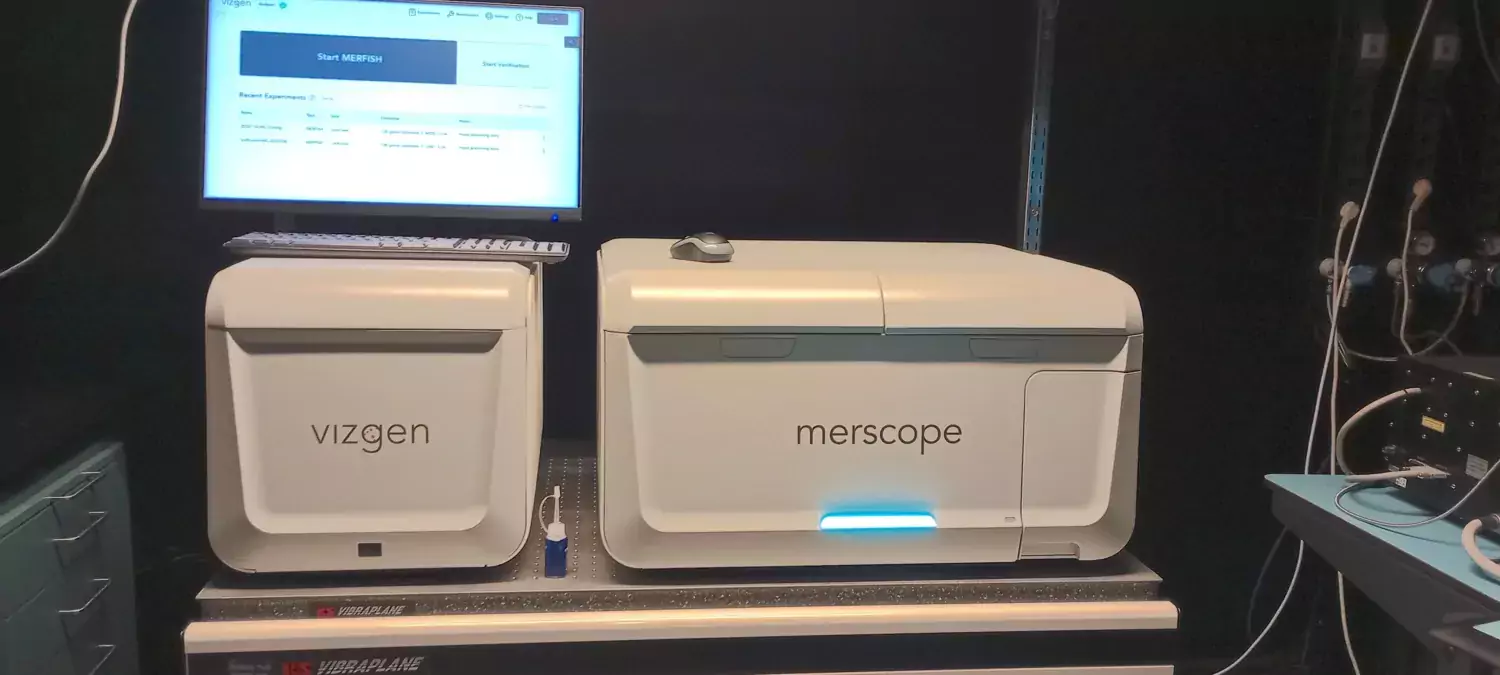 A spatial transcriptomics platform based on a Vizgen Merscope platform.