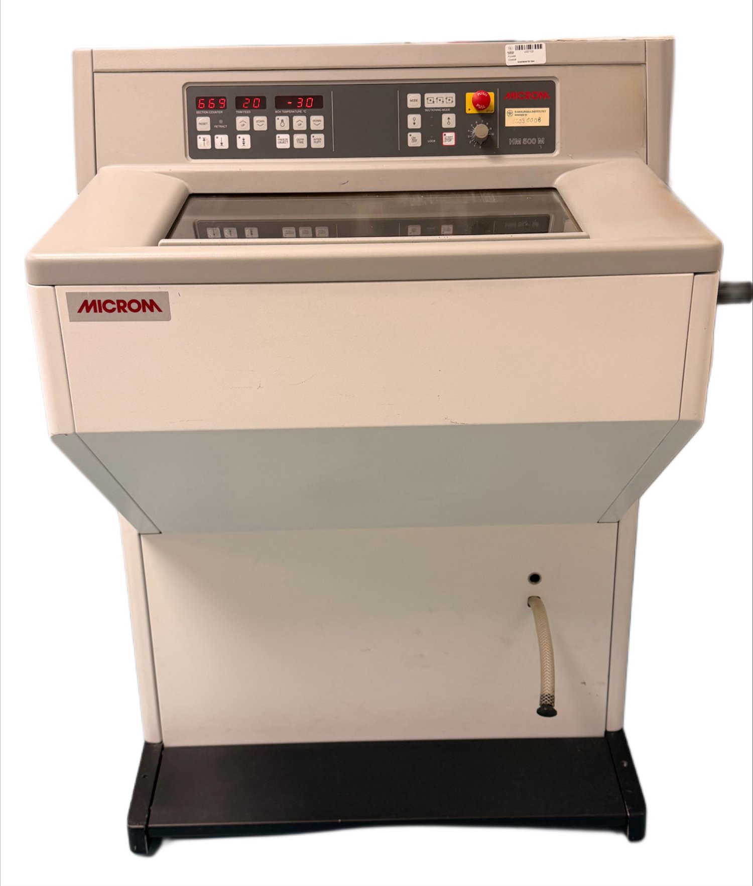 Microm HM 500M Cryostat