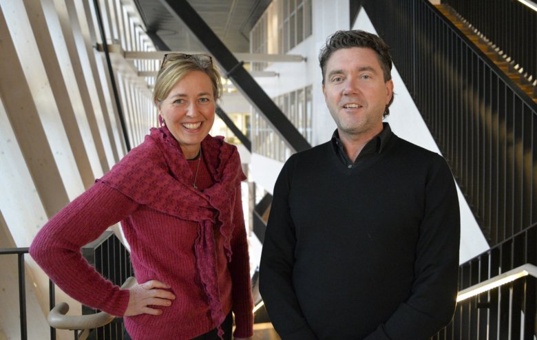 Cecilia Odlind och Mikael Rydén. Foto Andreas Andersson.
