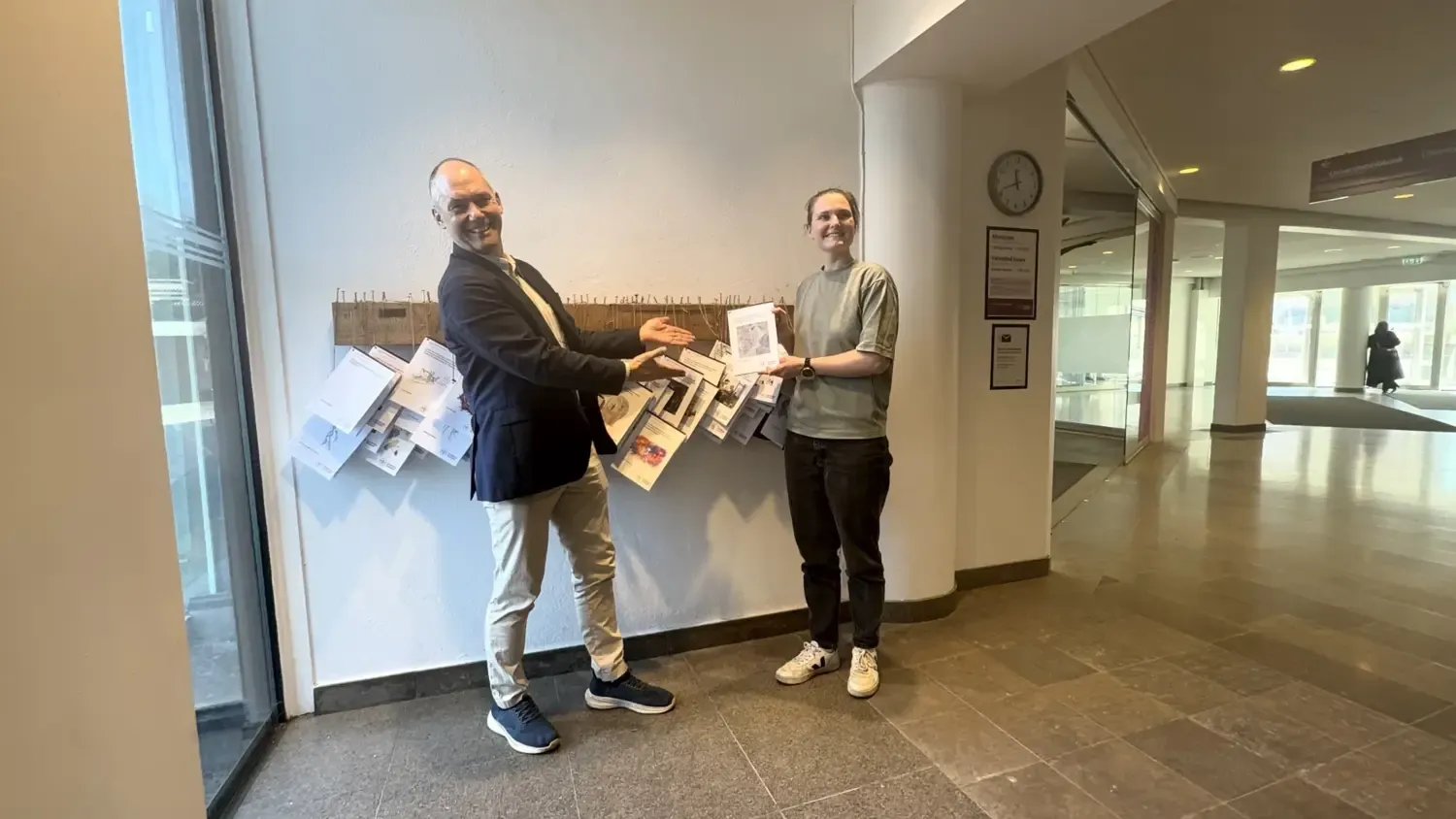 Nailing of the thesis by Karoline Scholzen