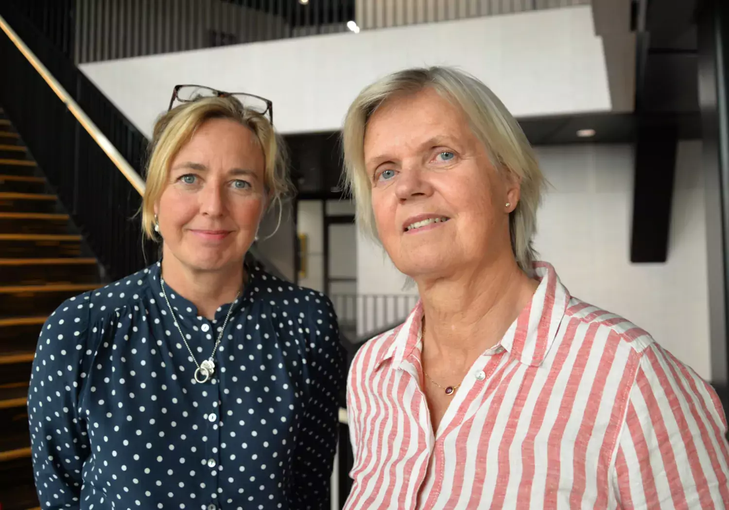 Cecilia Odlind och Nina Bohm Starke. Foto: Andreas Andersson.