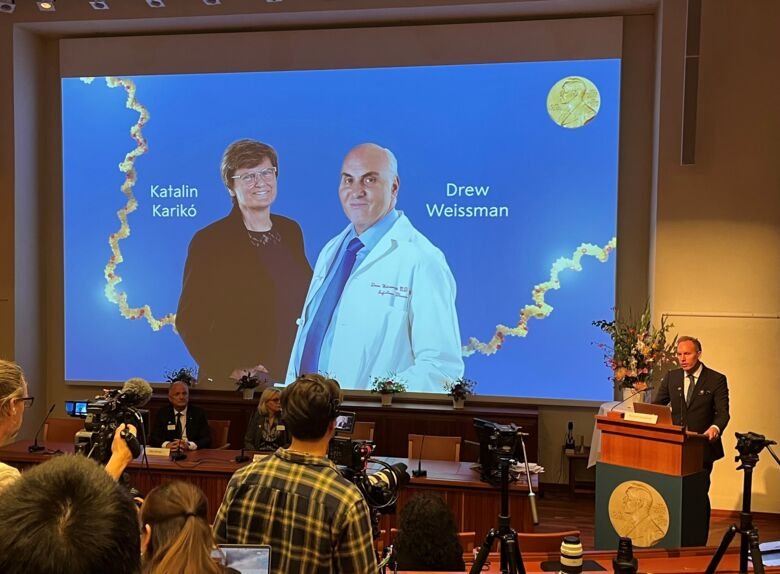 Nobelpristagarna i medicin eller fysiologi 2023.